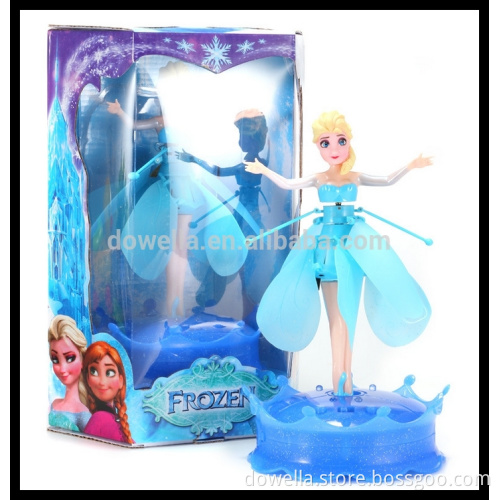 plastic Frozen flying elsa action figure Dis ney supplier